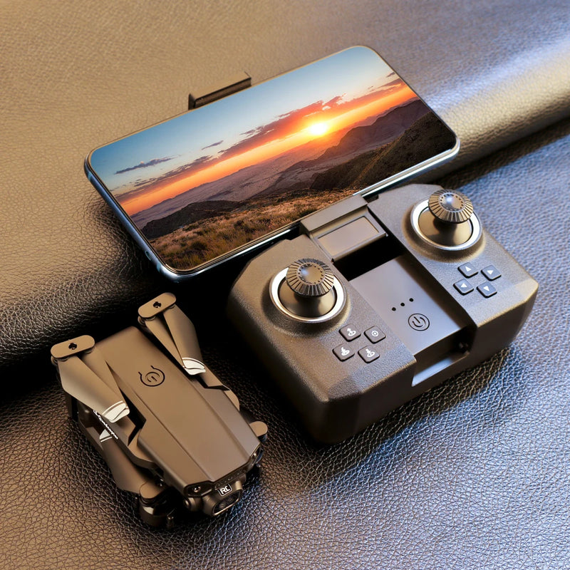 XT6 Mini Dual Camera Drone, 4K HD, Fotografia Aérea Profissional, Altitude Fixa, Quadcopter, Longa Resistência, Folding Flyer, 2 Baterias