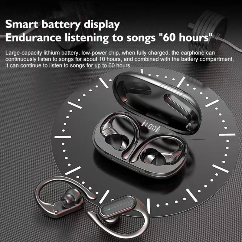 Fones de ouvido Bluetooth  IMPERMEÁVEL Xiaomi-A520 TWS , fones de ouvido sem fio, ganchos, esportes, corrida, jogo, fone de ouvido,  portátil, HiFi Earbuds