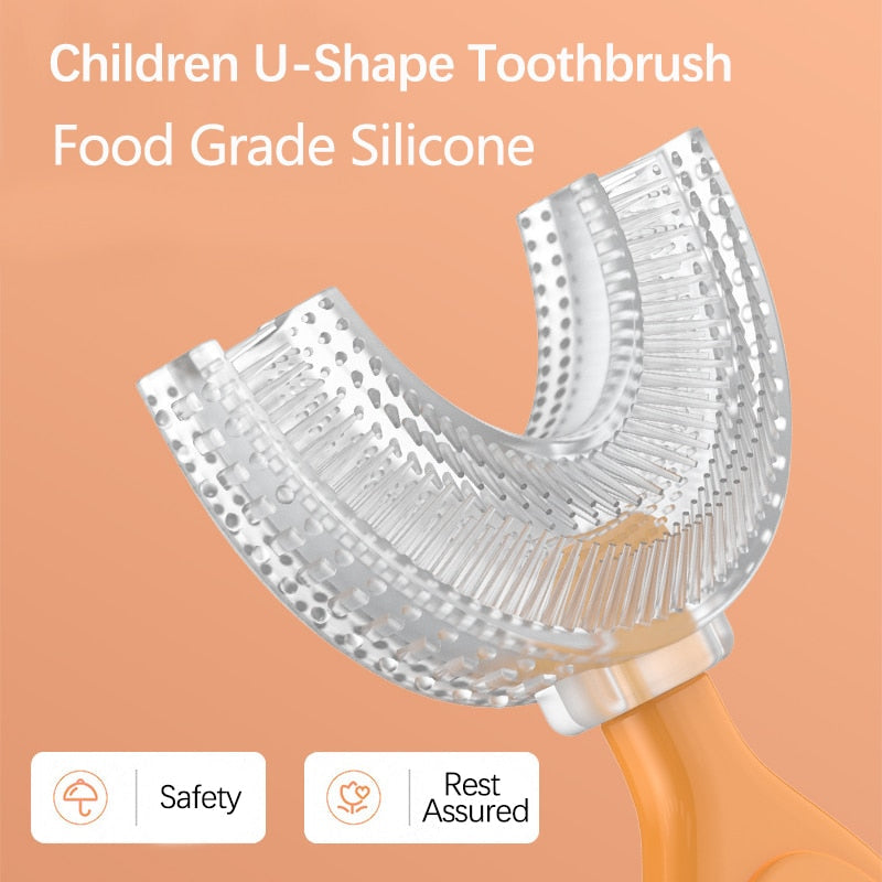 Escova de dentes infantil - em formato de U - i-STU shopping