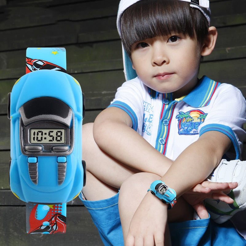 Relógio Infantil - carros - i-STU shopping